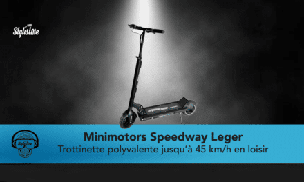 Minimotors Speedway Leger test de la trottinette qui inspire la qualité !