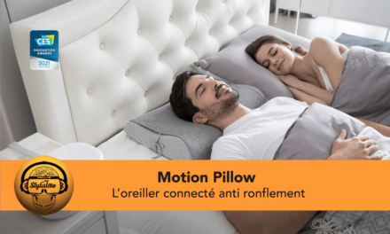 Motion Pillow l’oreiller connecté anti ronflement tout doux [CES 2023]