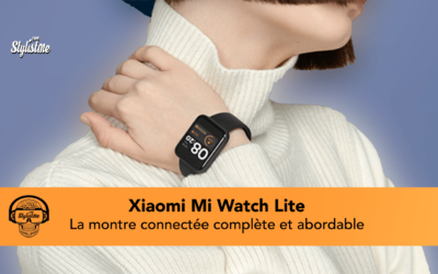 Xiaomi Mi Watch Lite montre connectée a l’excellent rapport qualité/prix