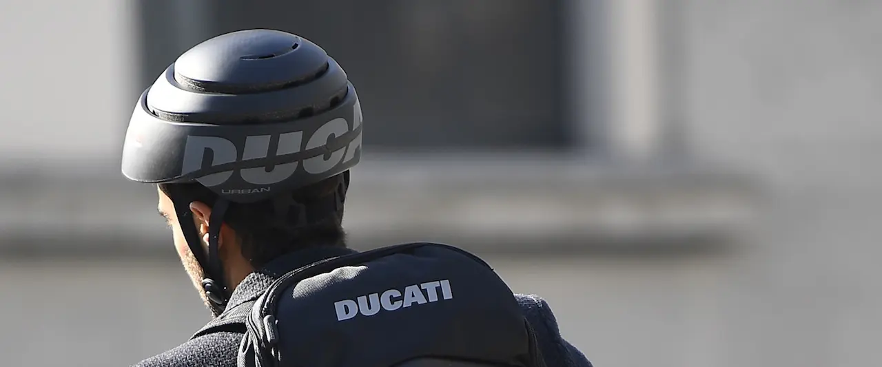 Casque vélo pliable Ducati