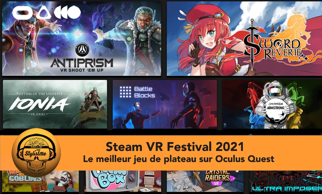 Festival Steam 2021 : démos jeux VR gratuites à tester du 3 au 9 février