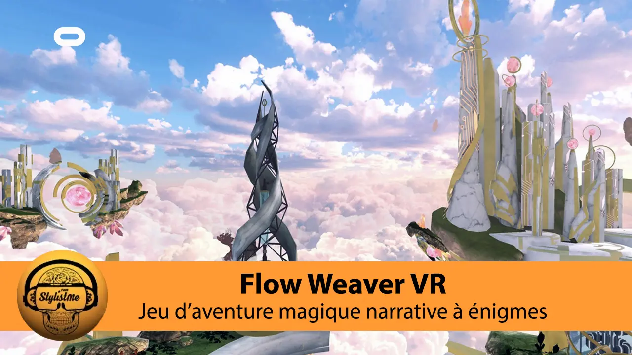 Flow Weaver : magie et sauts dimensionnels ambiance cartoon