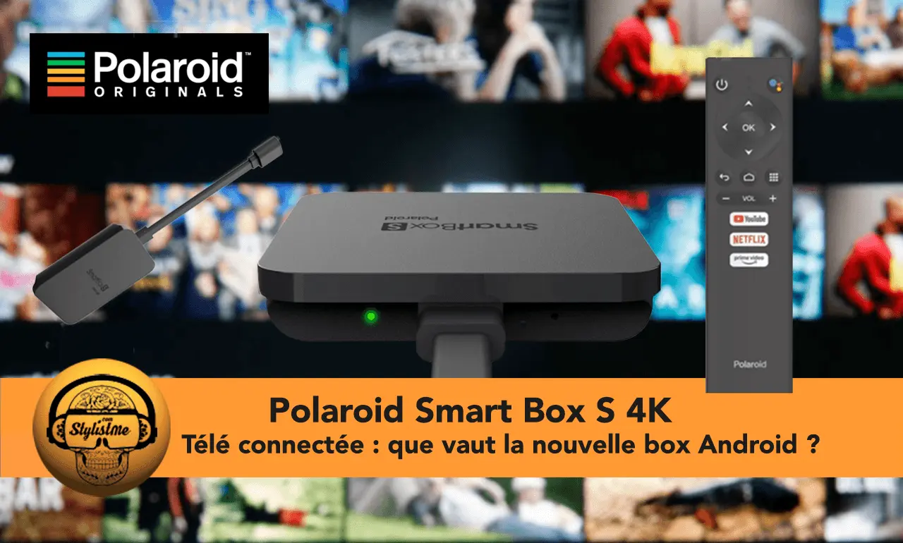 Polaroid Smart Box S 4K une alternative à la Google Chromecast TV