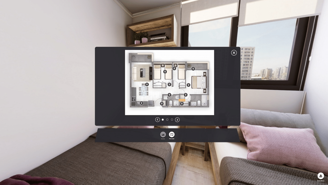 Sentio VR plan 3D VR