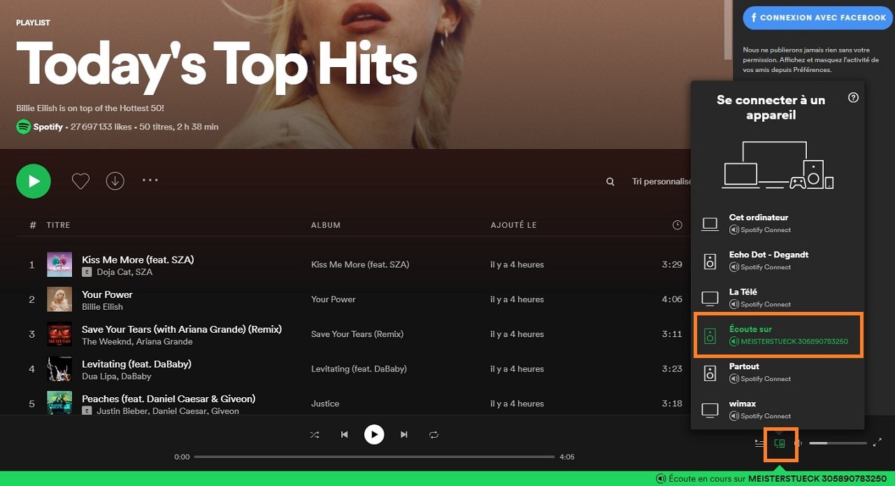 Spotify sans fil Meisterstück