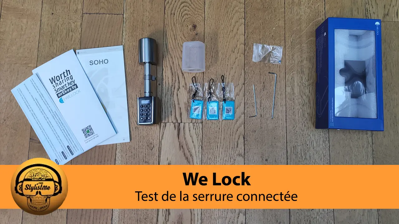 Welock avis test de la serrure connectée complète, simple et abordable