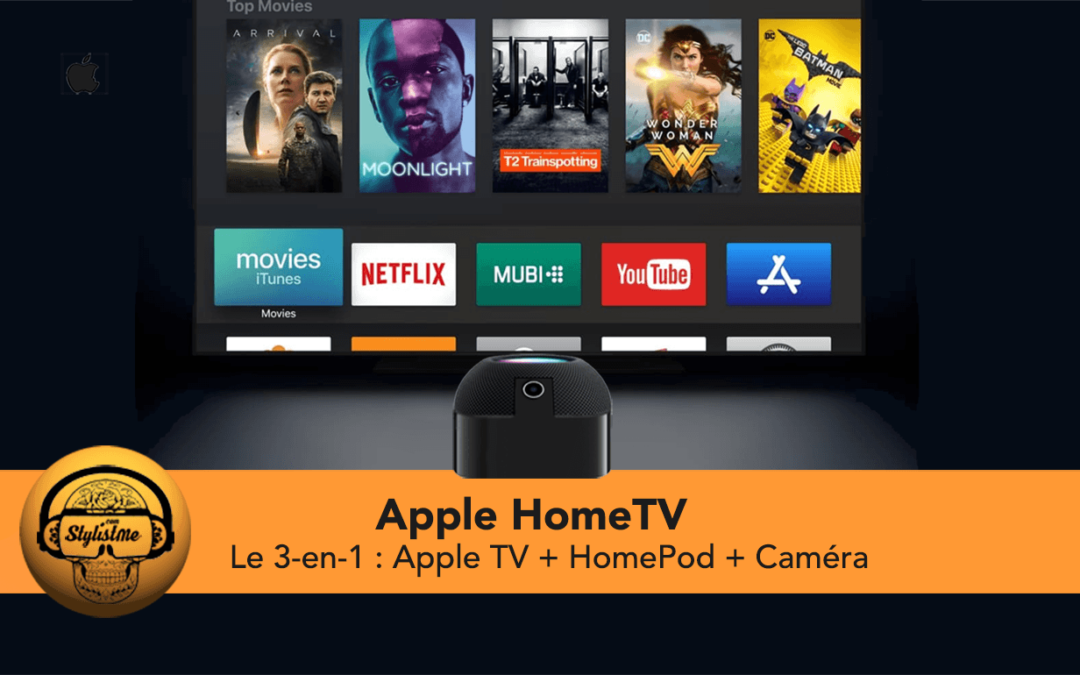 Apple HomeTV le 3-en-1 : enceinte, box TV et caméra avec Siri