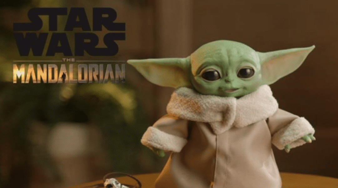 Baby Yoda animatronique