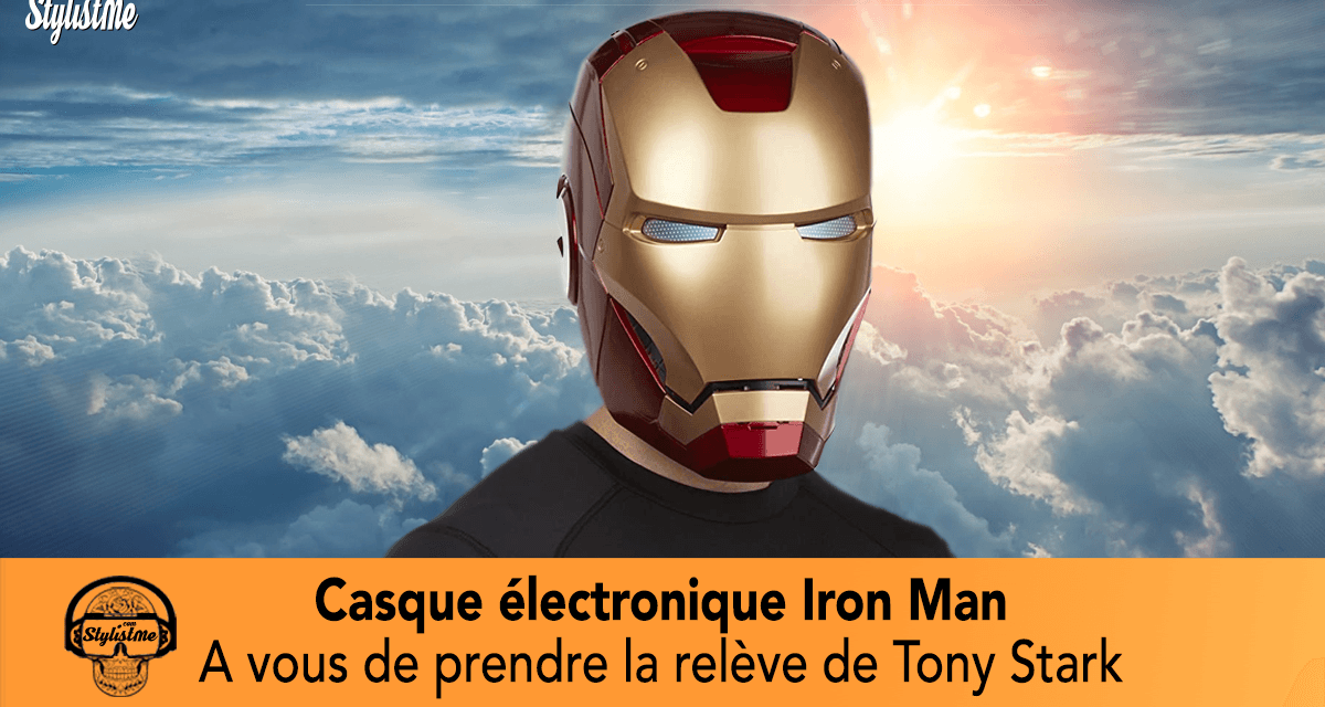 Casque électronique Iron Man : Prenez la relève de Tony Stark