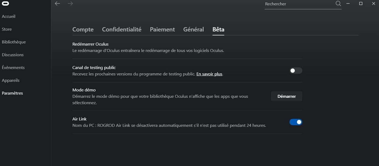 Comment activer Air Link