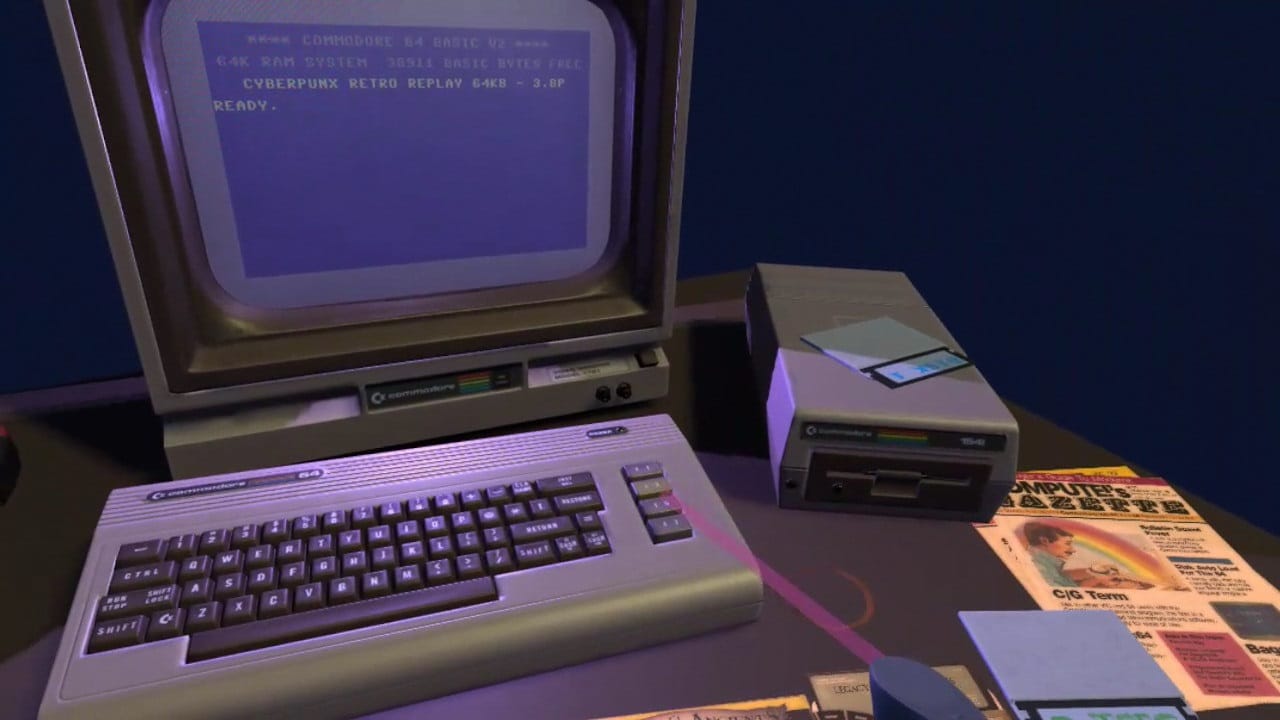 Commodore 64 sur Oculus Quest 2