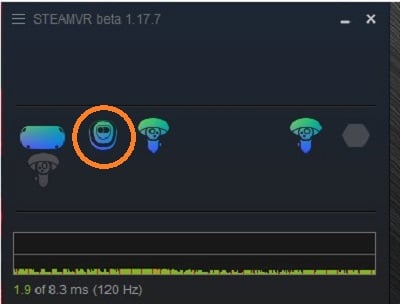 Decamove app Steam VR