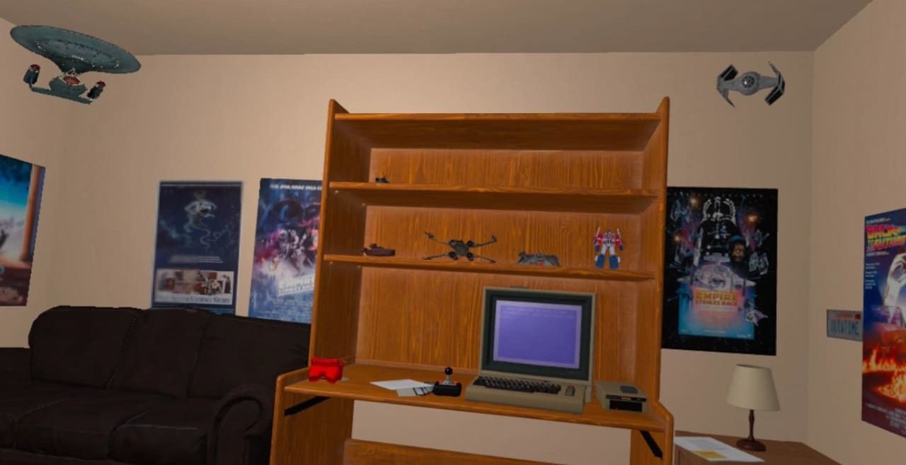 Emulateur Commodore 64 Oculus Quest années 80