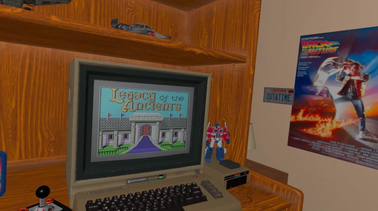 ROM jeux Commodore 64 Oculus Quest