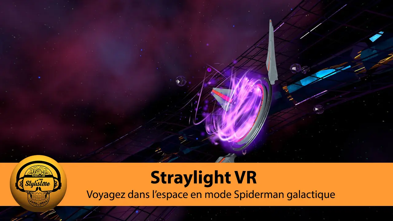 Straylight jeu de plateforme dans l’espace déplacement mode Spiderman