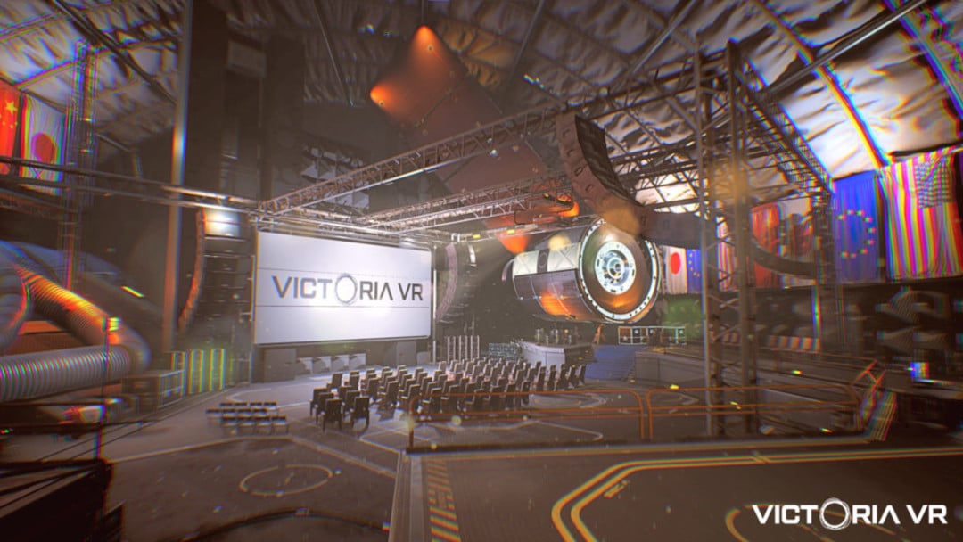 Victoria VR monde virtuelle conférence