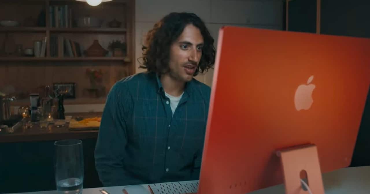 visioconférence iMac 2021