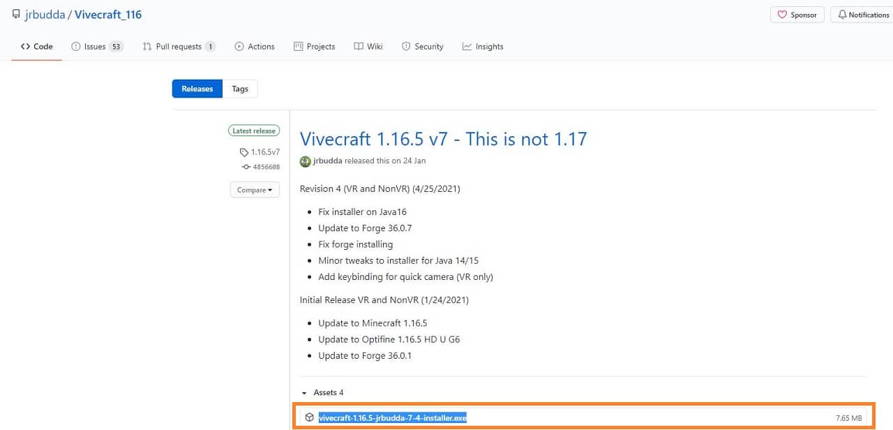 Télécharger Vivecraft pour Minecraft VR Quest