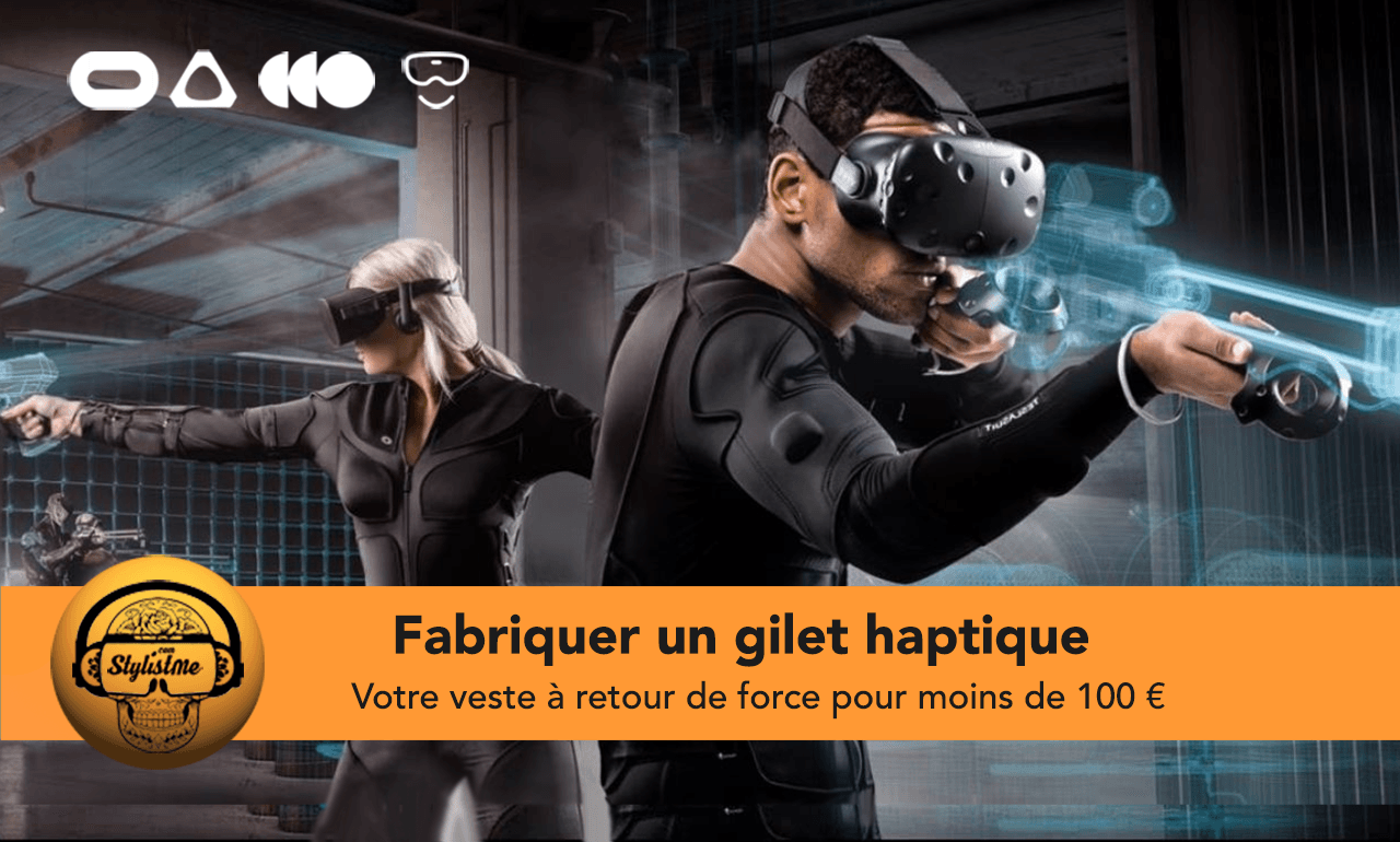 Fabriquer veste haptique VRFabriquer veste haptique VR