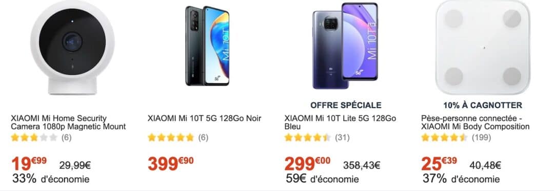 promotions Xiaomi