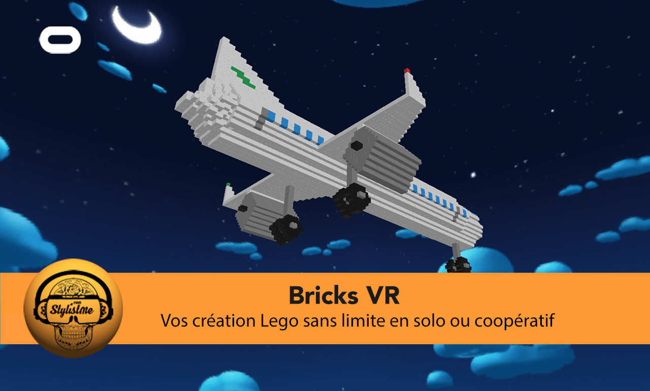 Bricks VR jouez au LEGO en réalité virtuelle sur Oculus Quest et PCVR