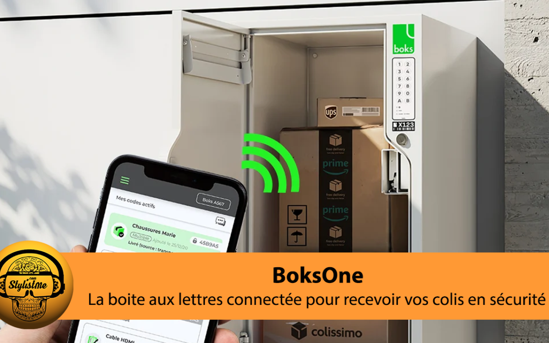 BoksOne la boite aux lettres connectée sécurisée pour les colis