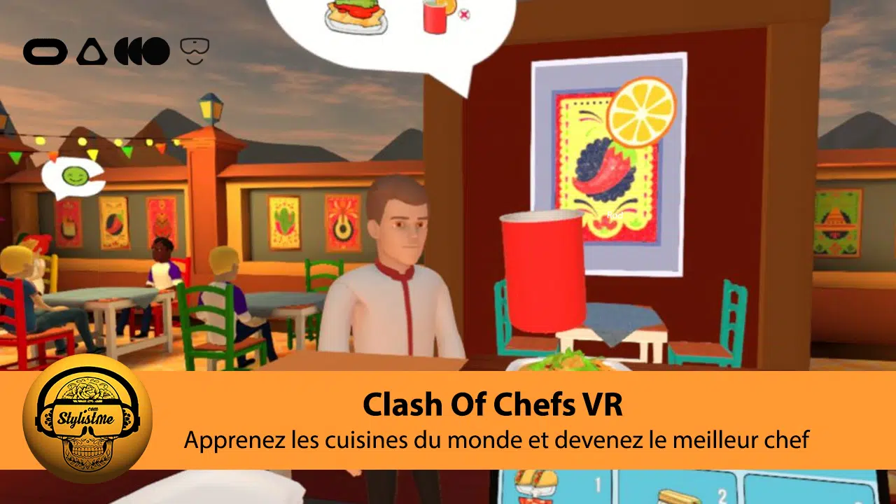 Clash of Chefs VR : apprenez à cuisiner et compétitions en réalité virtuelle