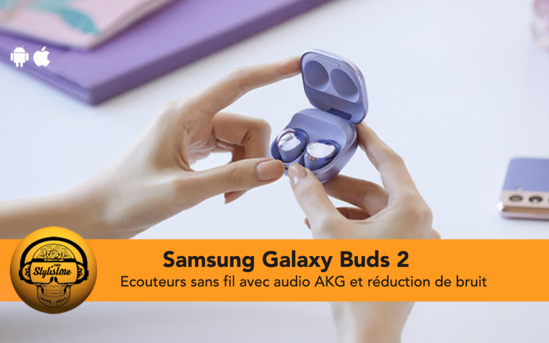 Samsung Galaxy Buds 2 écouteurs intra auriculaires true wireless