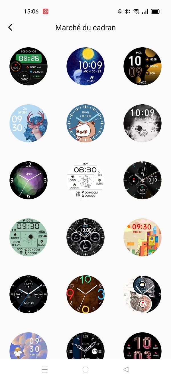 Mibro Lite test personnalisation cadran