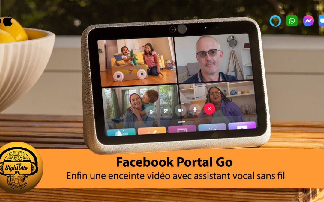 Portal Go le nouvel assistant vocal et vidéo de Facebook devient sans fil