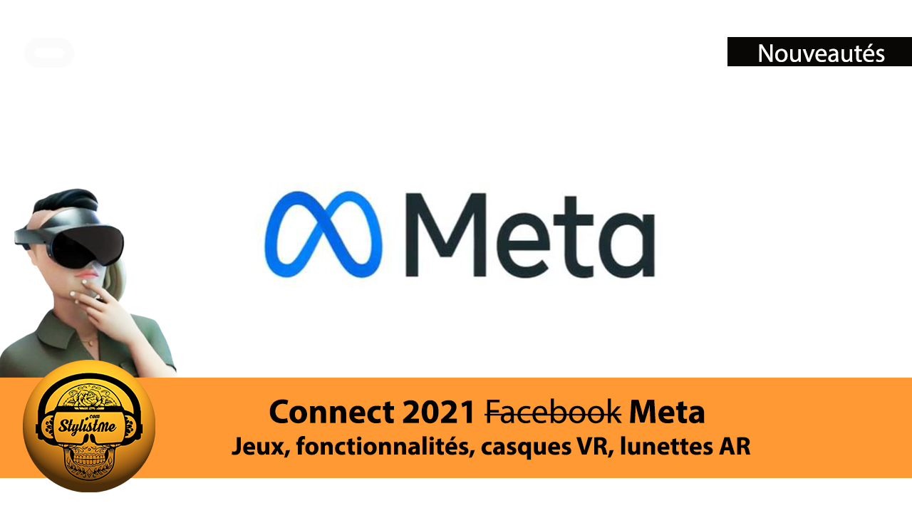 Meta Connect 2021 nouveautés Quest 2