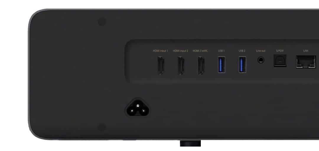 Xiaomi Laser Cinema 2 connectique