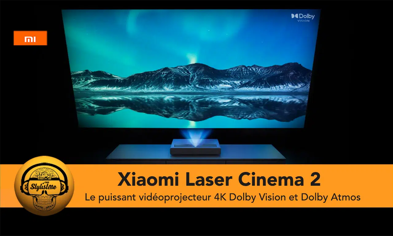 Xiaomi Laser Cinéma 2 : vidéoprojecteur 4K Dolby Vision en 200″