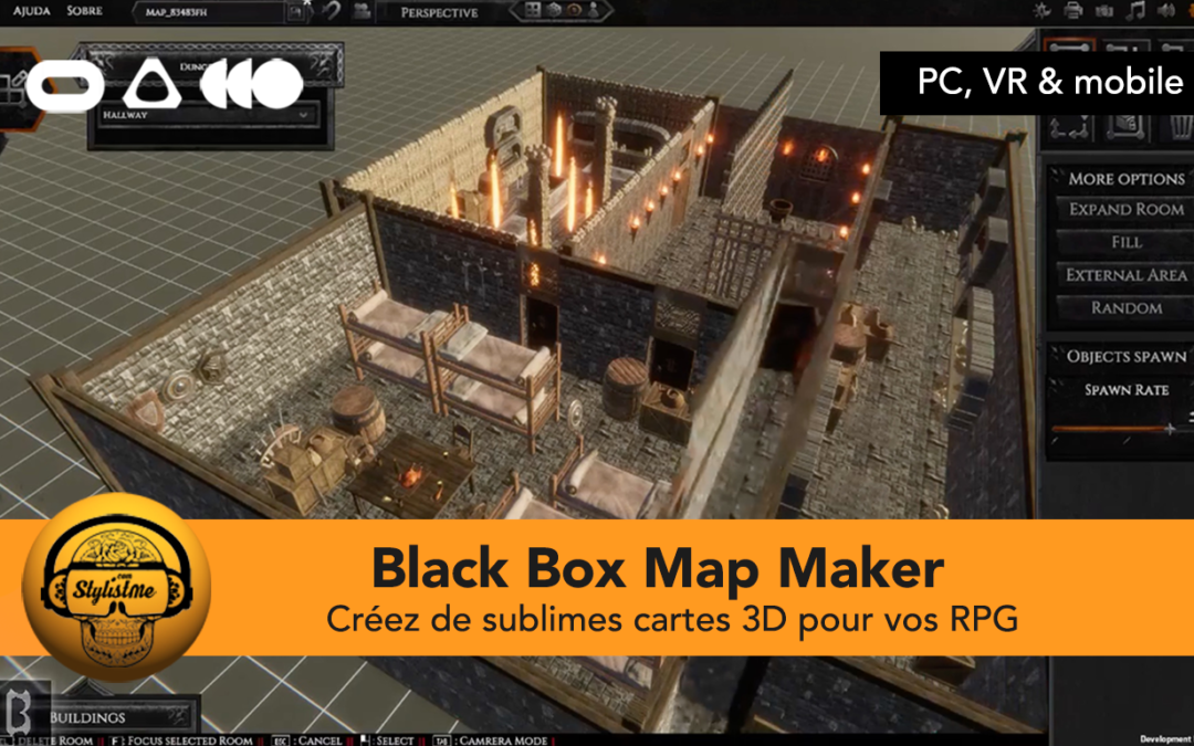 Black Box Map Maker le créateur ultime de cartes RPG