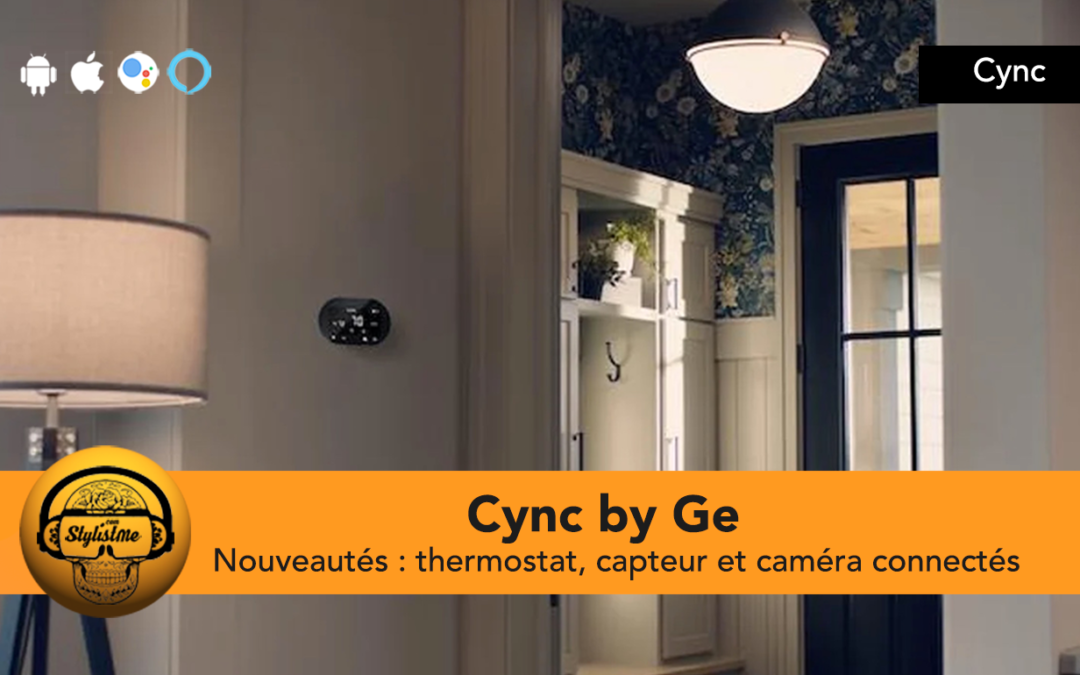 Cync thermostat connecté de GE Lighting