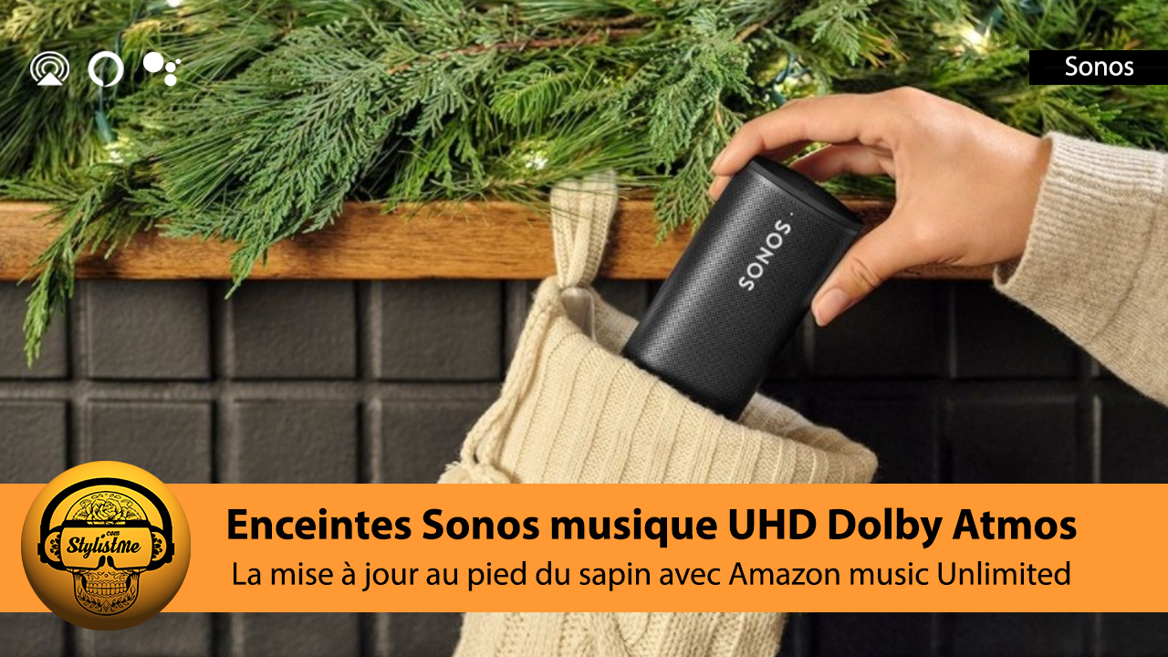 Musique UHD Dolby Atmos sur Sonos grâce au partenariat avec Amazon