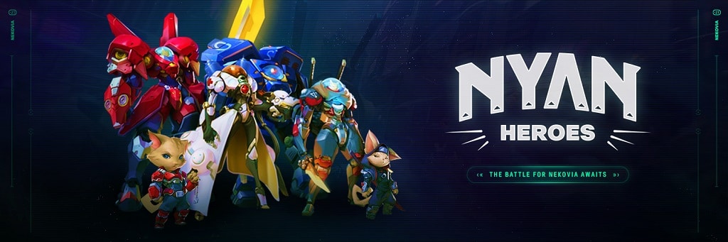 Nyan Heroes un jeu d'action avec NFT Nyan Heroes un jeu d'action avec NFT