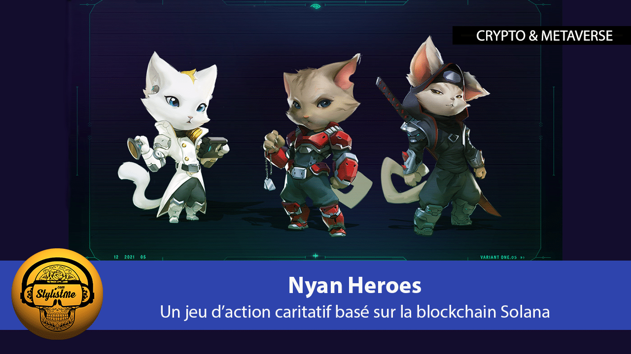 Nyan Heroes jouez pour sauver des chats de l’euthanasie (NFT caritatif)