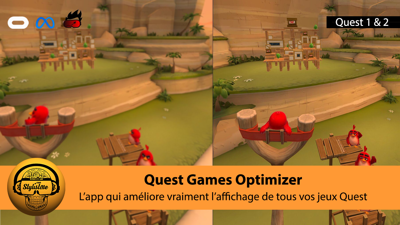 Quest Games Optimizer : meilleure app pour booster l’image sur Quest 2