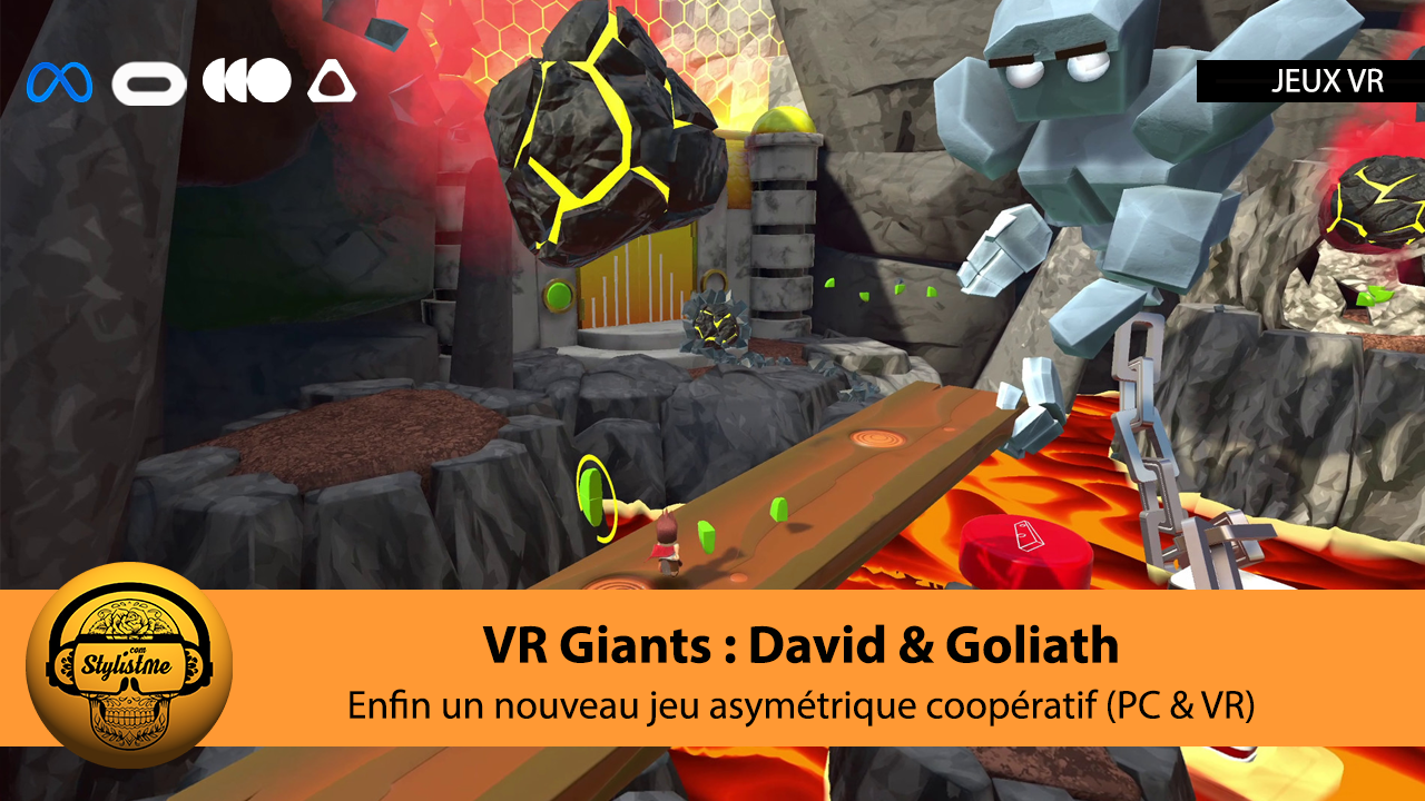 VR Giants un nouveau jeu asymétrique à jouer l’un en VR l’autre sur PC