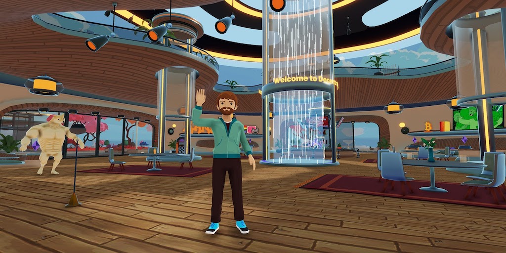 Genesis Plaza Decentraland