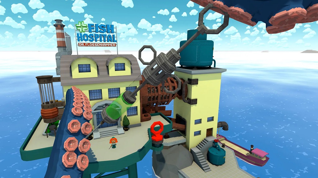 Hôpital pour poisson et crustacés dans Tentacular