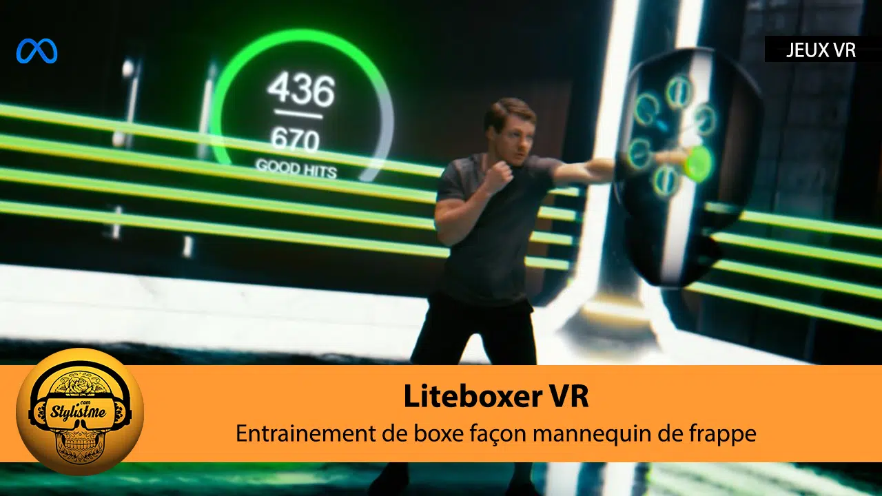 Liteboxer VR test de l’entrainement de boxe façon mannequin de frappe