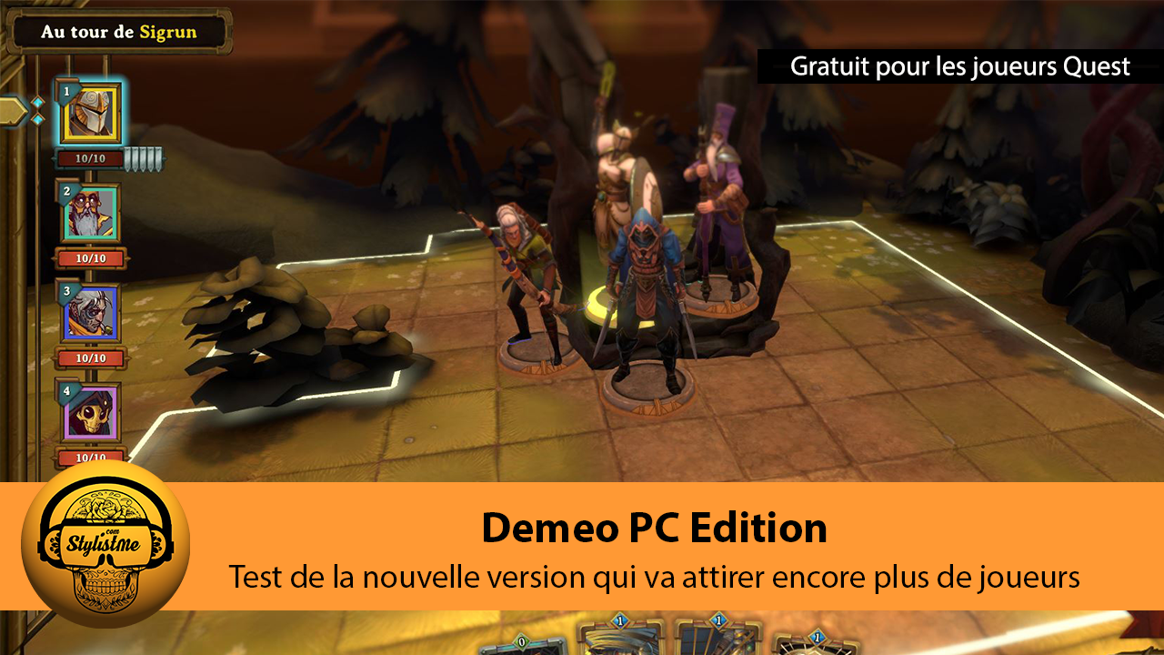 Demeo PC Edition l’excellent jeu de rôle type D&D jouable sur PC