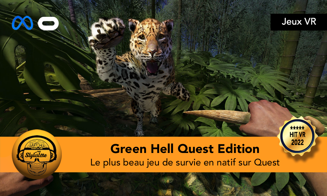 Green Hell VR avis test prix date jeu de survie en réalité virtuelle