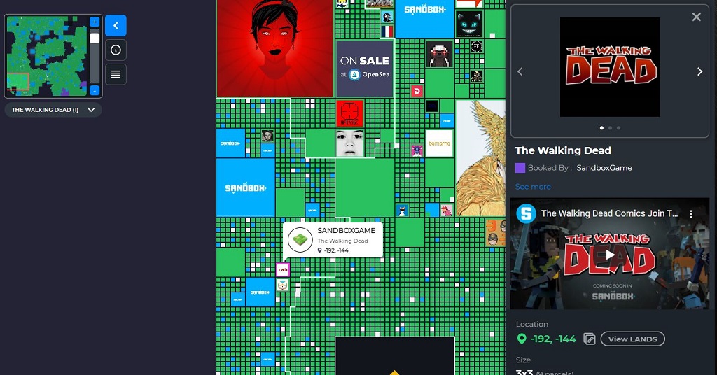 The Walking Dead dans The SandBox The Walking Dead dans The Sandbox
