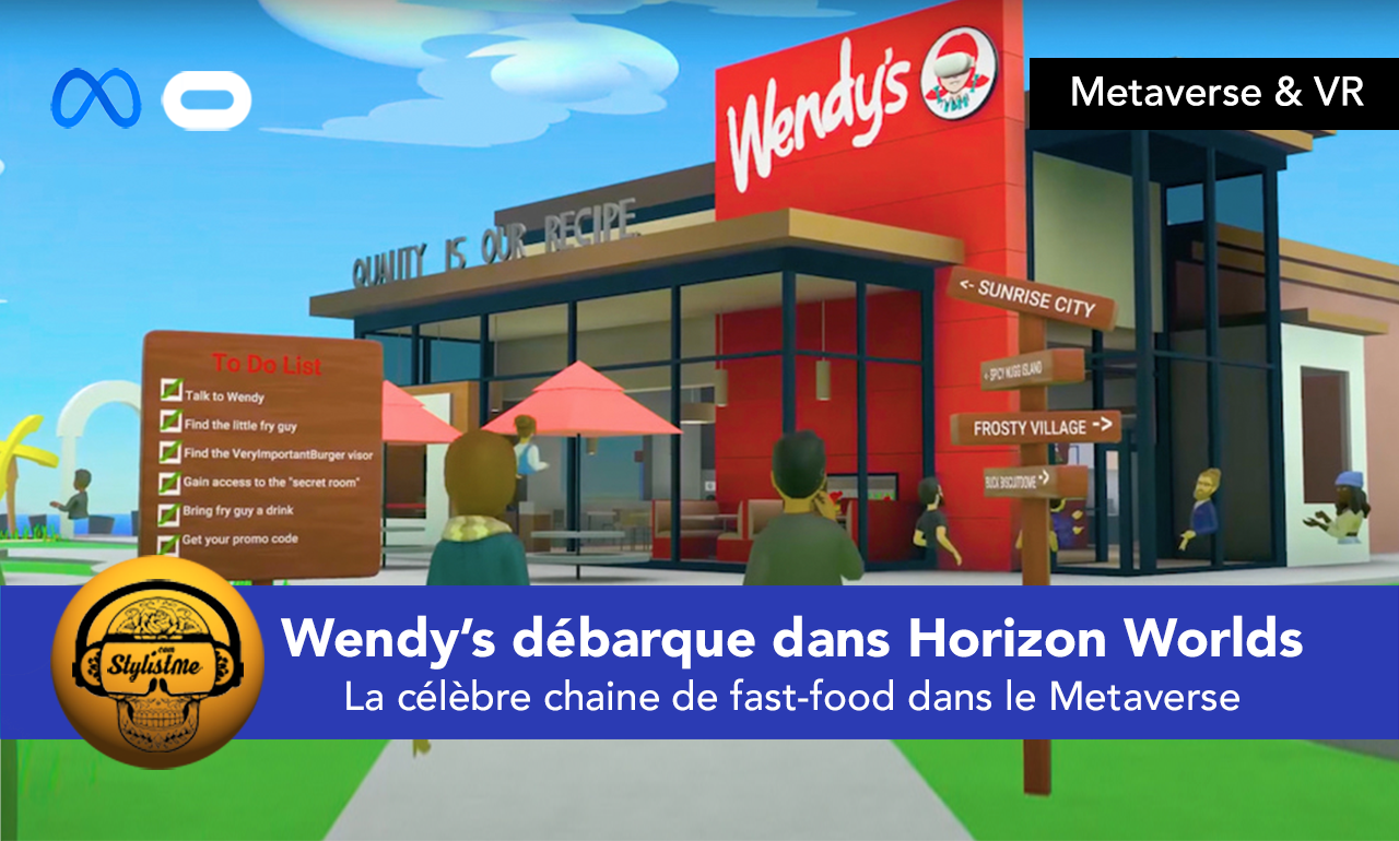 Wendy's Metaverse Horizon Worlds Meta Quest