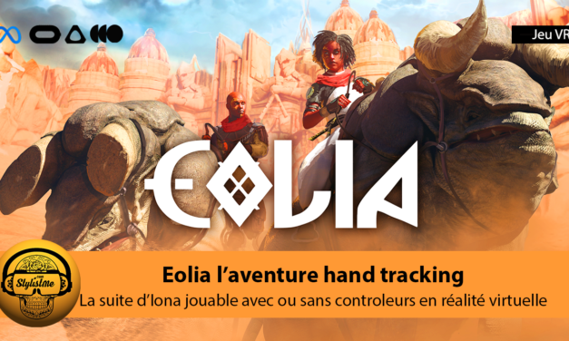 Eolia aventure fantastique avec énigmes utilisant le suivi des mains Quest 2