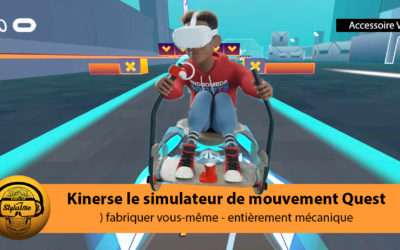 Kinerse un simulateur de mouvement manuel passif pour Meta Quest