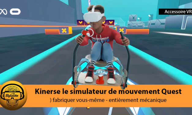 Kinerse un simulateur de mouvement manuel passif pour Meta Quest